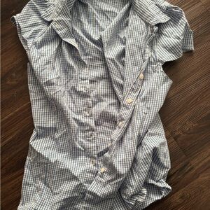 Brandy Melville plaid button up